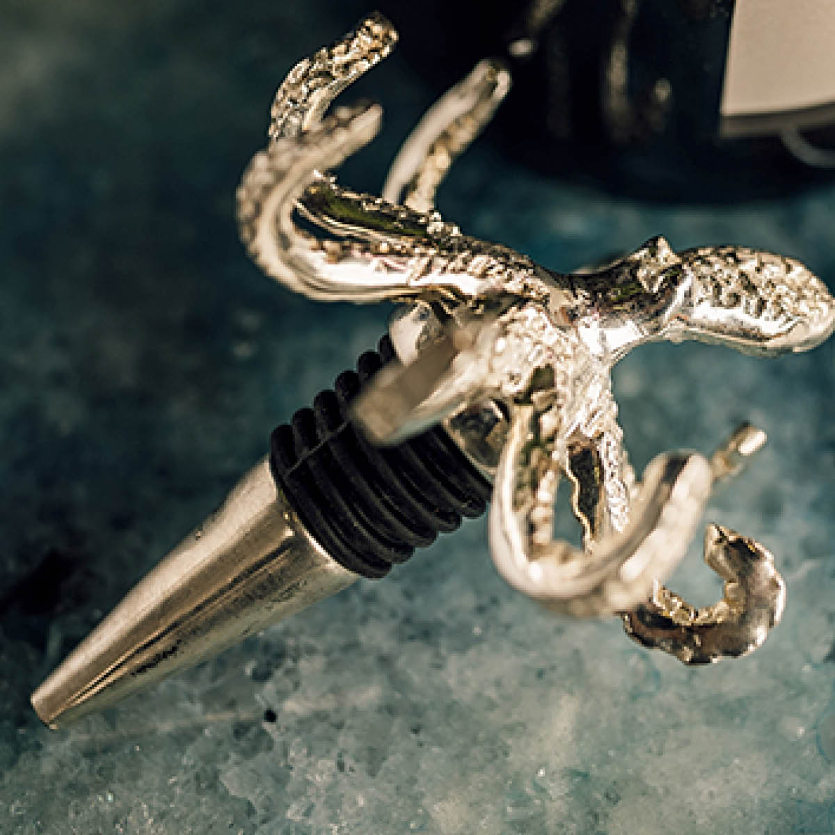 Culinary Concepts Octopus flaskpropp silver