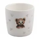 Barnmugg Björn 25 cl vit