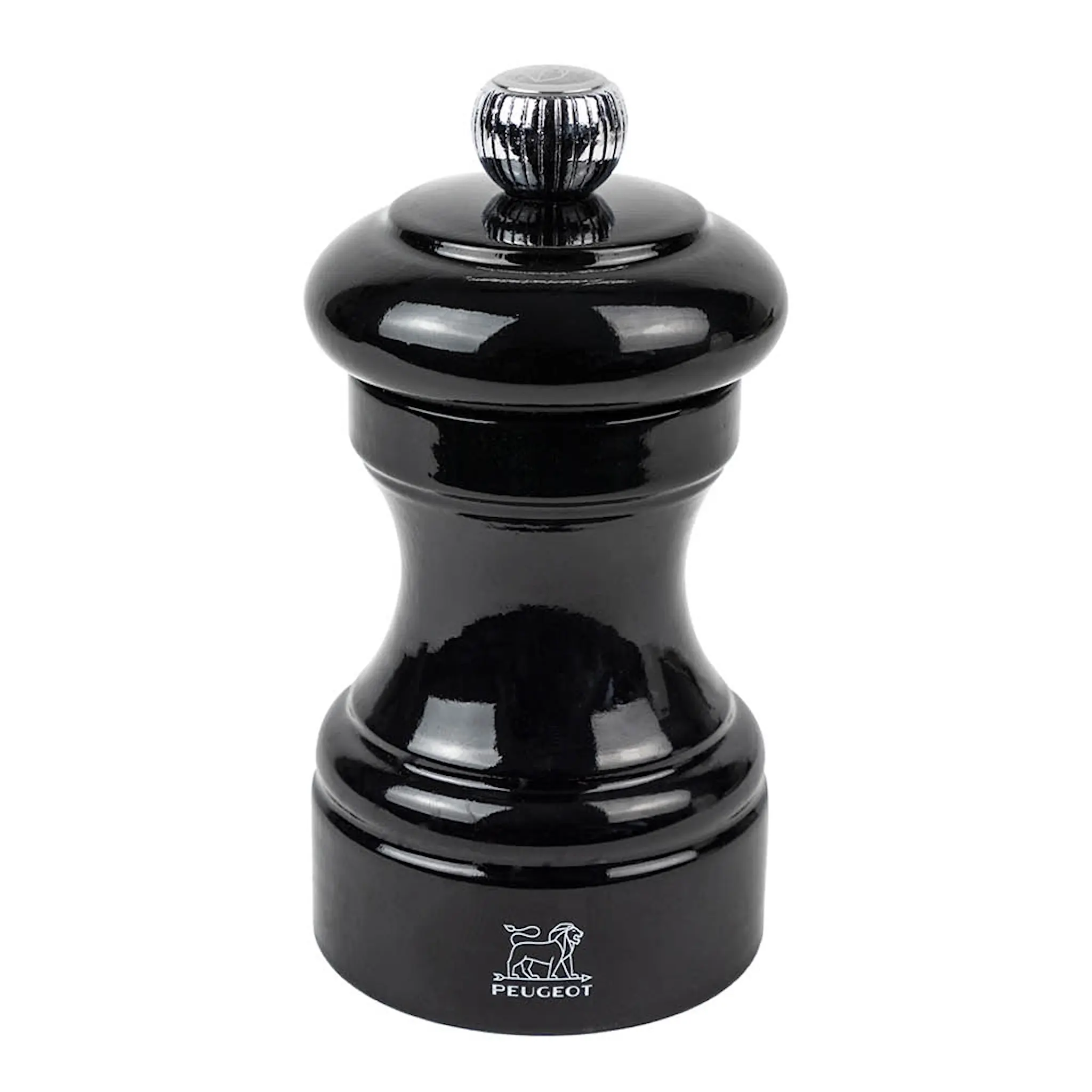 Peugeot Bistro saltkvarn 10 cm blank svart