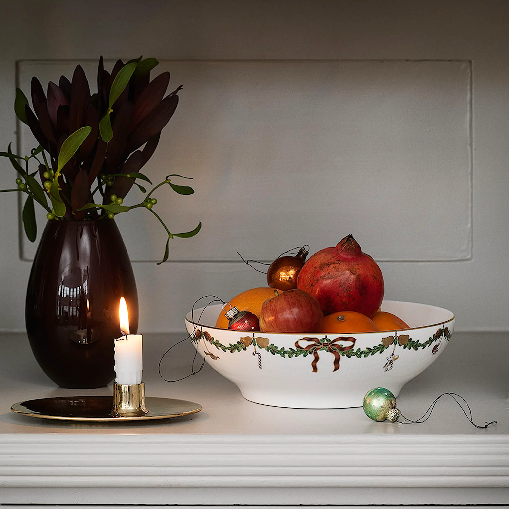 Royal Copenhagen Star Fluted Christmas Skål 2,2 L