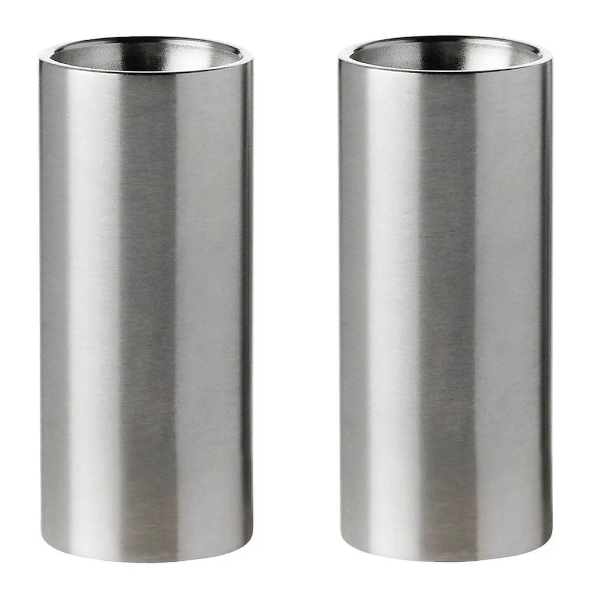 Stelton Arne Jacobsen salt- och pepparset stål