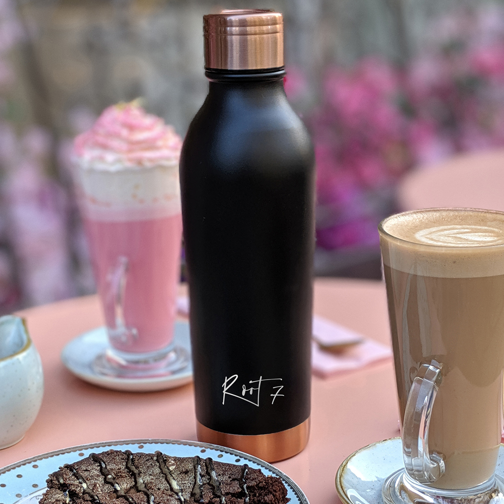 Root7 OneBottle VIP 50cl Musta/Kupari