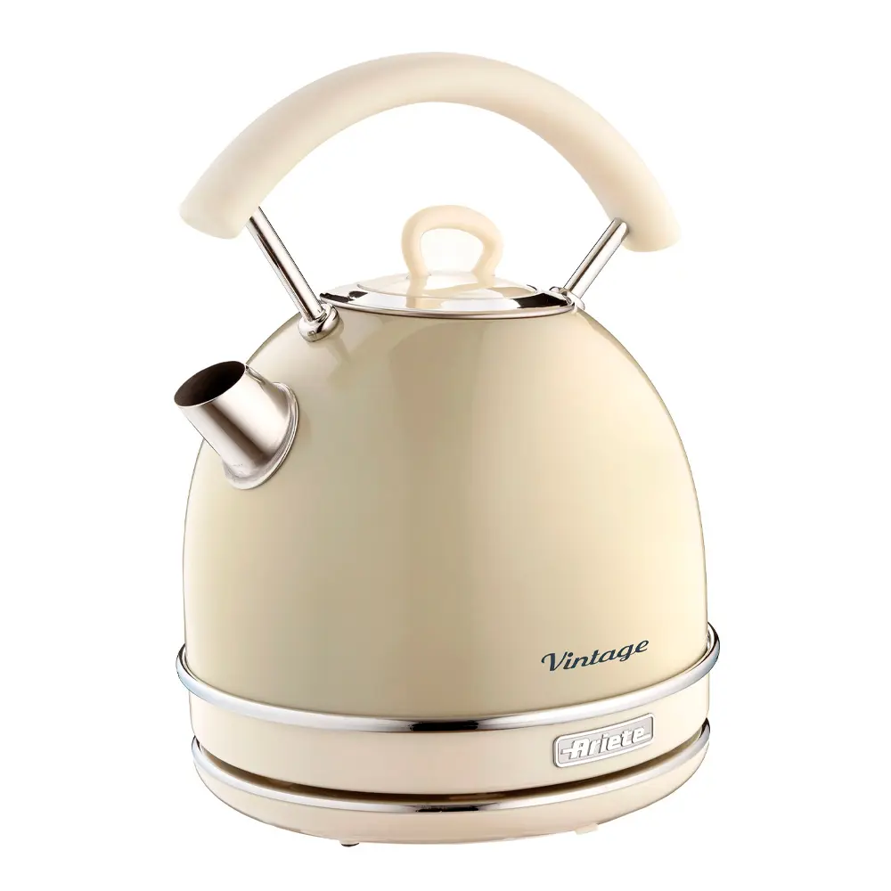Vintage Vedenkeitin pyöreä 1,7 L Beige