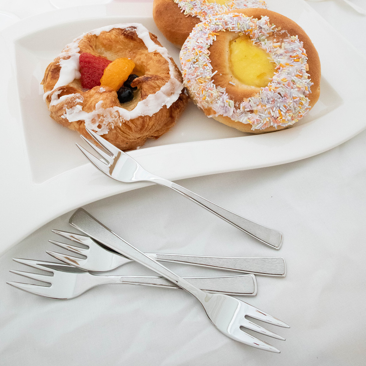 Hardanger bestikk Ramona Tårtgaffel 15 cm