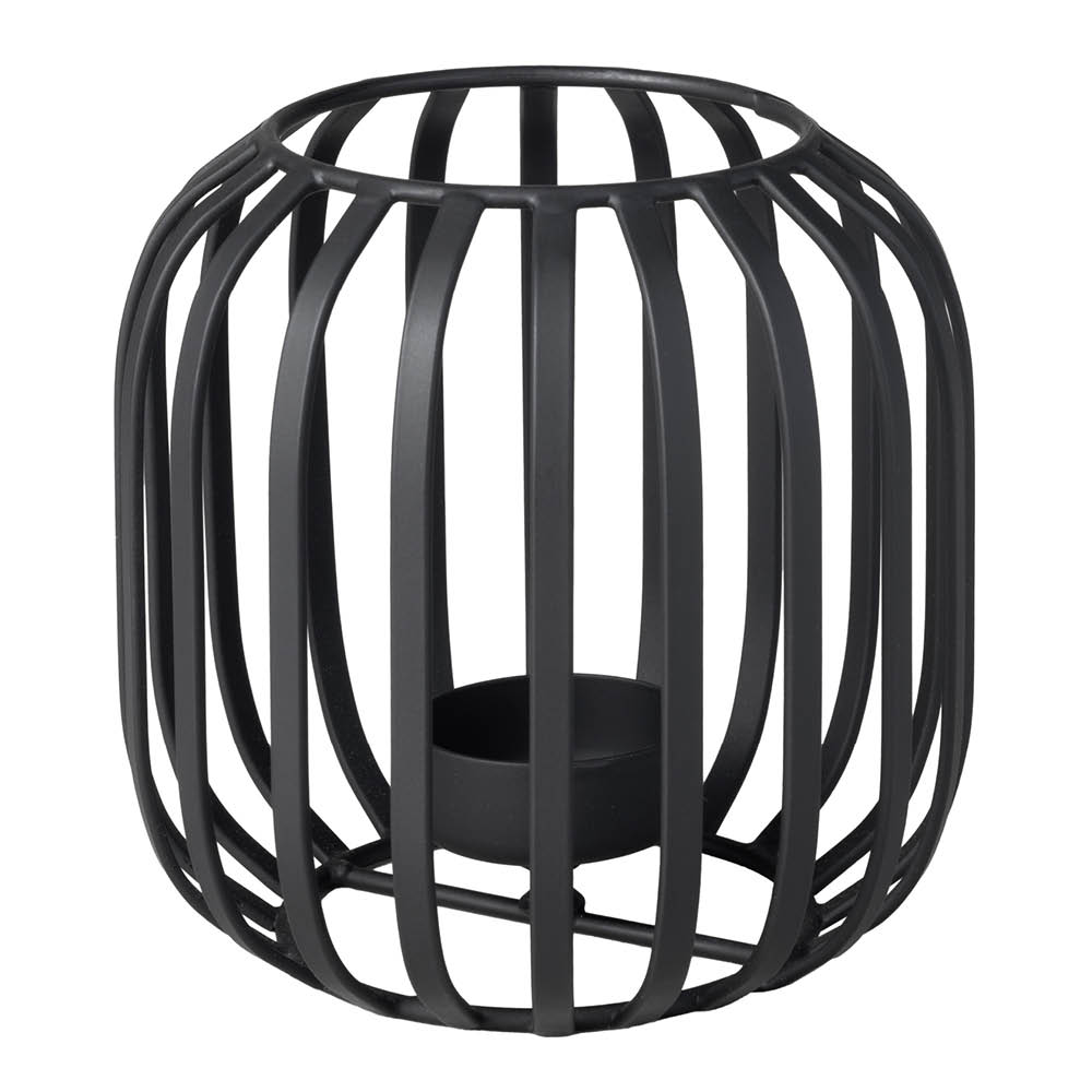 Villeroy & Boch Christmas Chic ljuslykta 12,5 cm svart