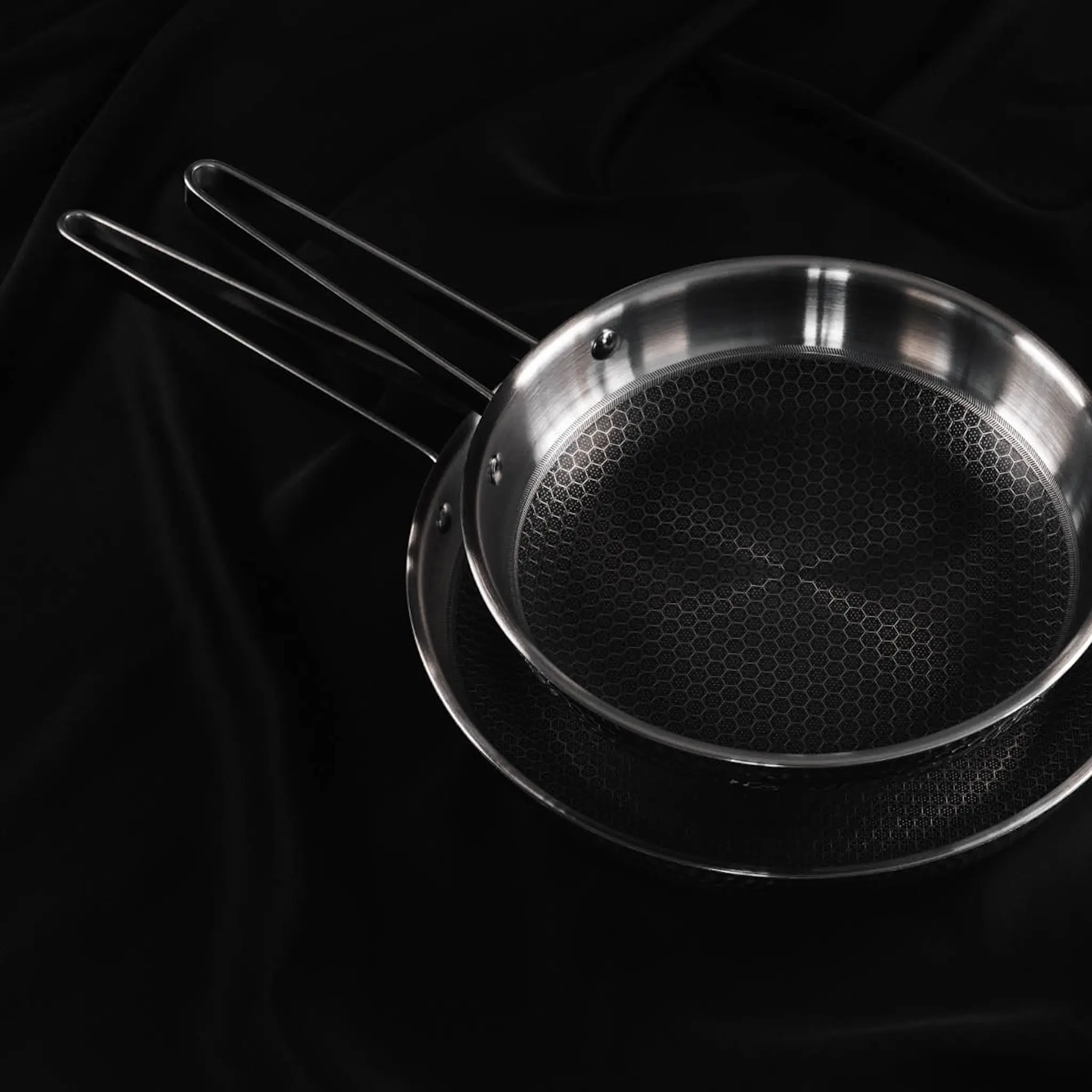 Vargen & Thor Kroma MB Paistinpannusetti 28+22 cm Teräs