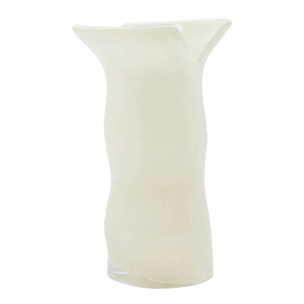 House Doctor - Cuff Maljakko 24 cm Offwhite