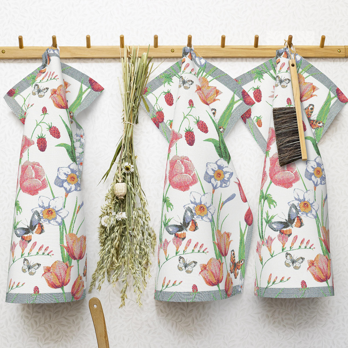 Ekelund Vårfröjd kjøkkenhåndkle 35x50 cm