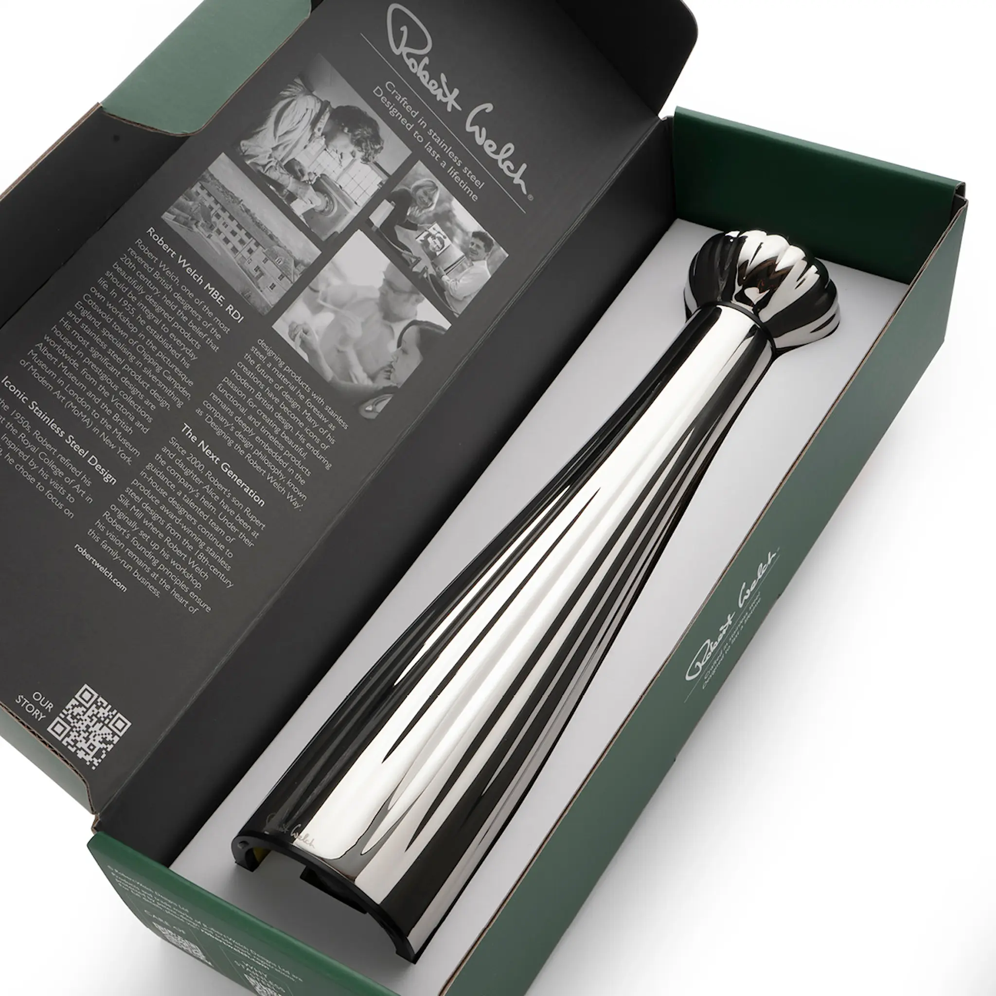 Robert Welch Palm pepparkvarn 31,2 cm rostfritt stål/svart