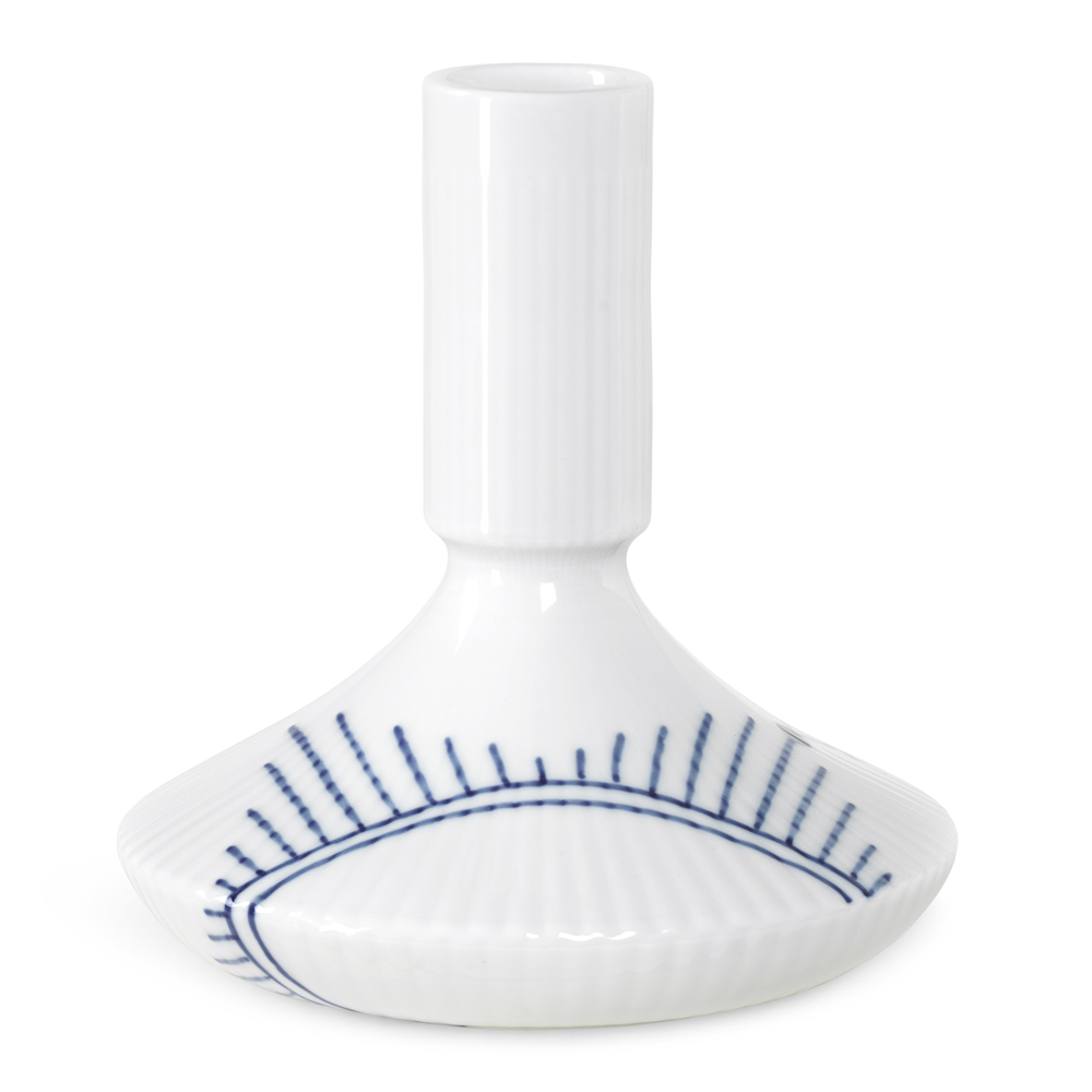 Royal Copenhagen Blue Fluted Mega Ljusstake 12 cm