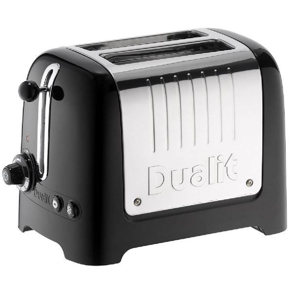 Dualit Lite Brödrost 2 Skivor Svart
