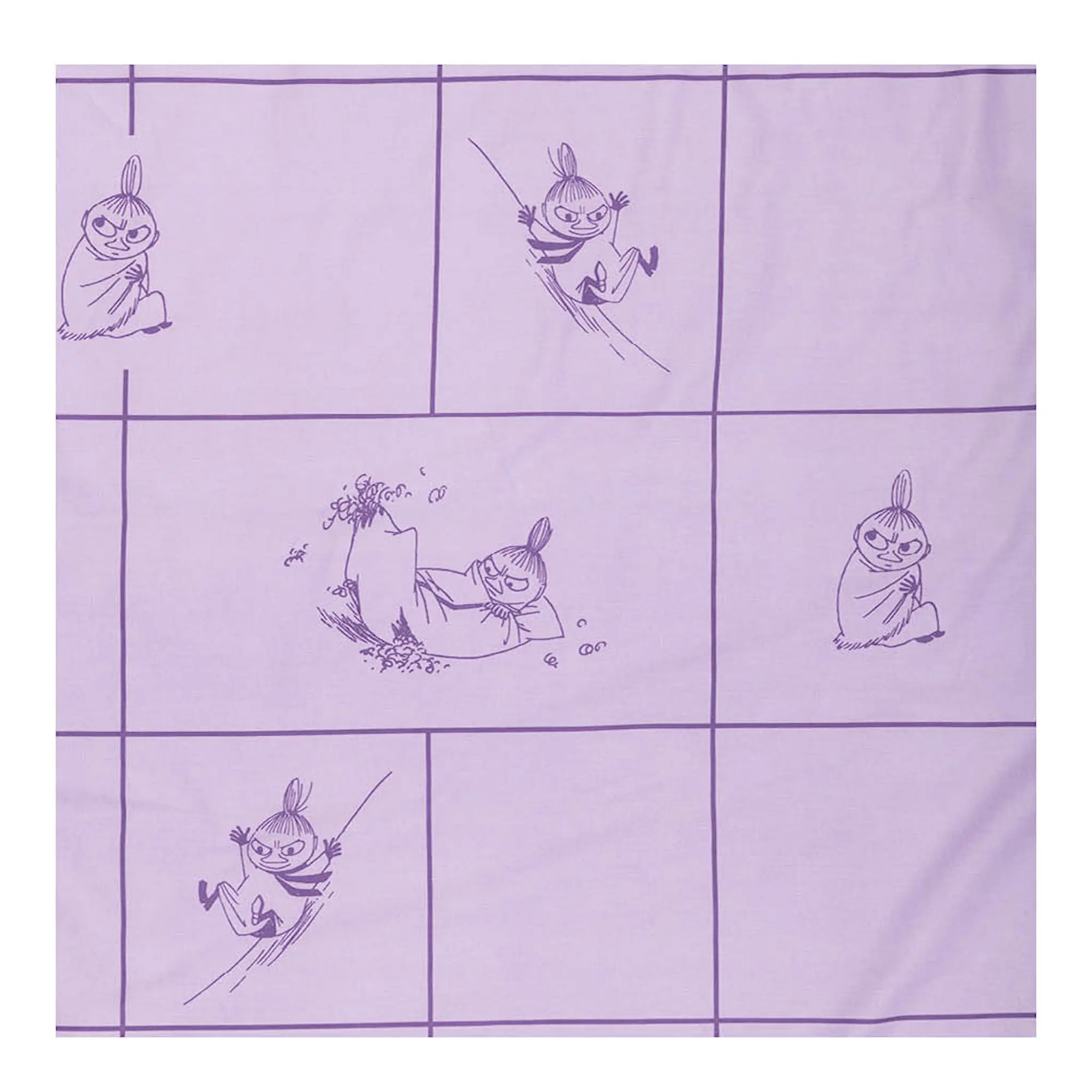 Moomin Arabia Mumin örngott 50x60 cm Lilla My lila