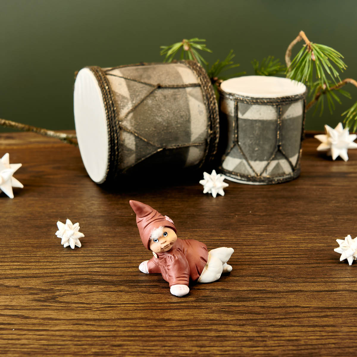 Klarborg Tomtarna Marvin & Melanie 6,6 cm