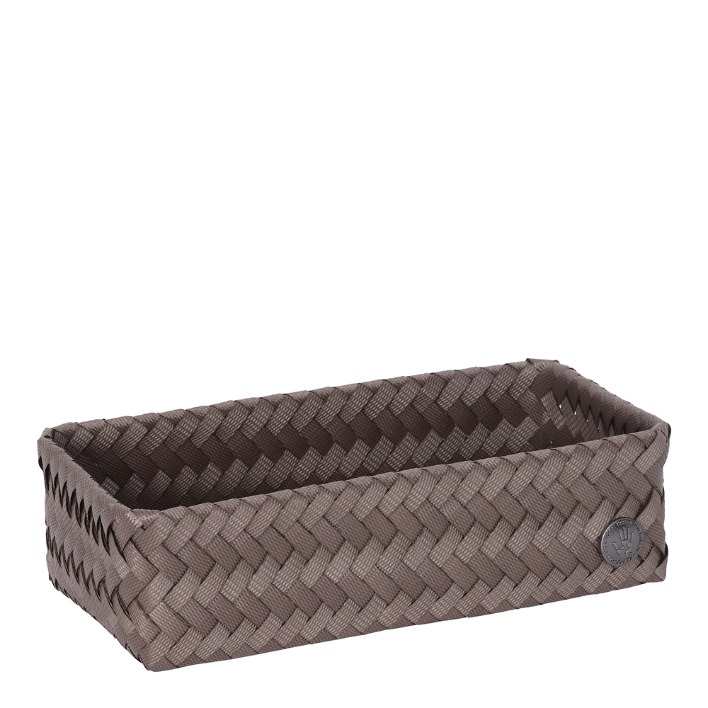 Handed By - Fit Double Tiny Säilytyskori 24x12x7 cm Taupe