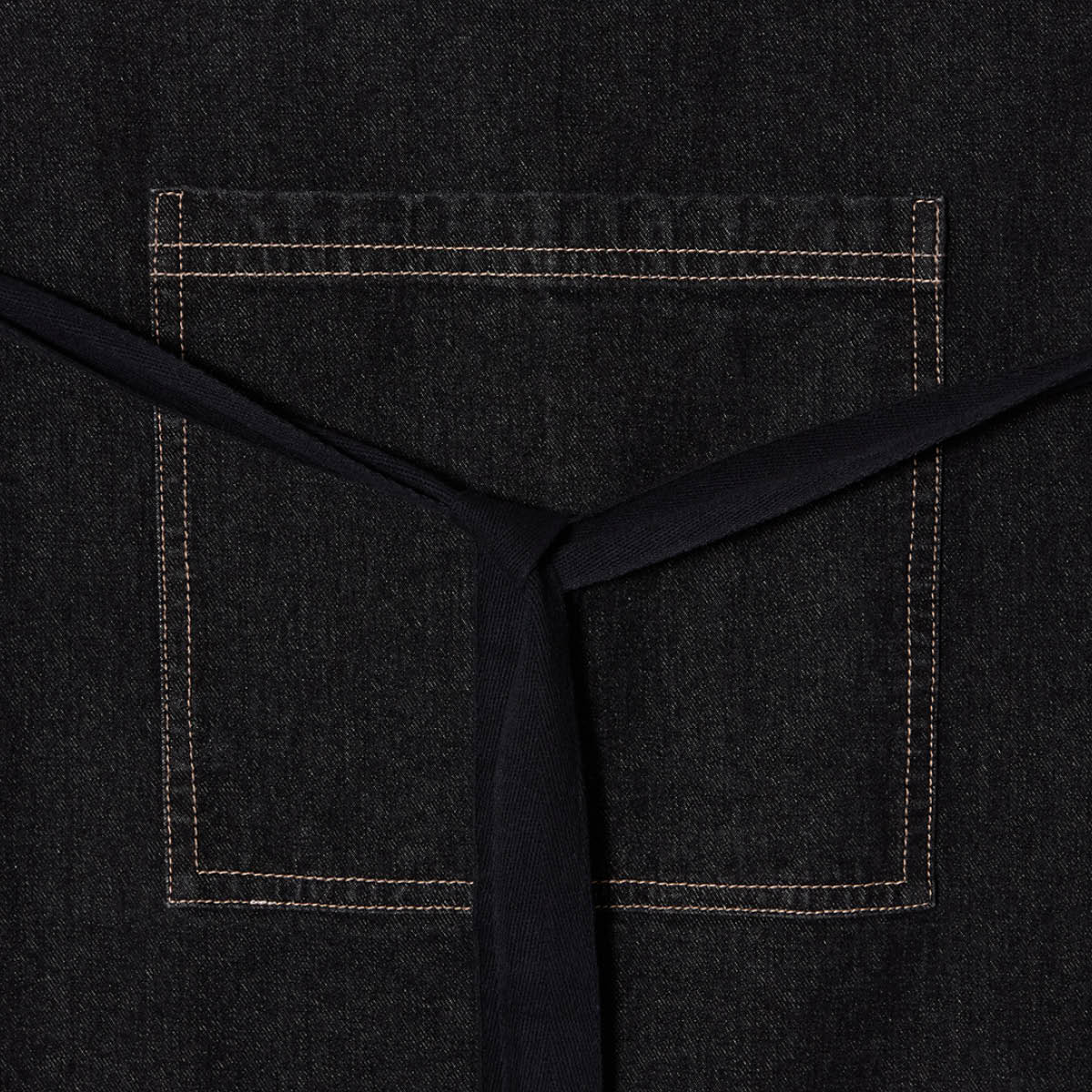 Lexington Black Denim forkle one size svart