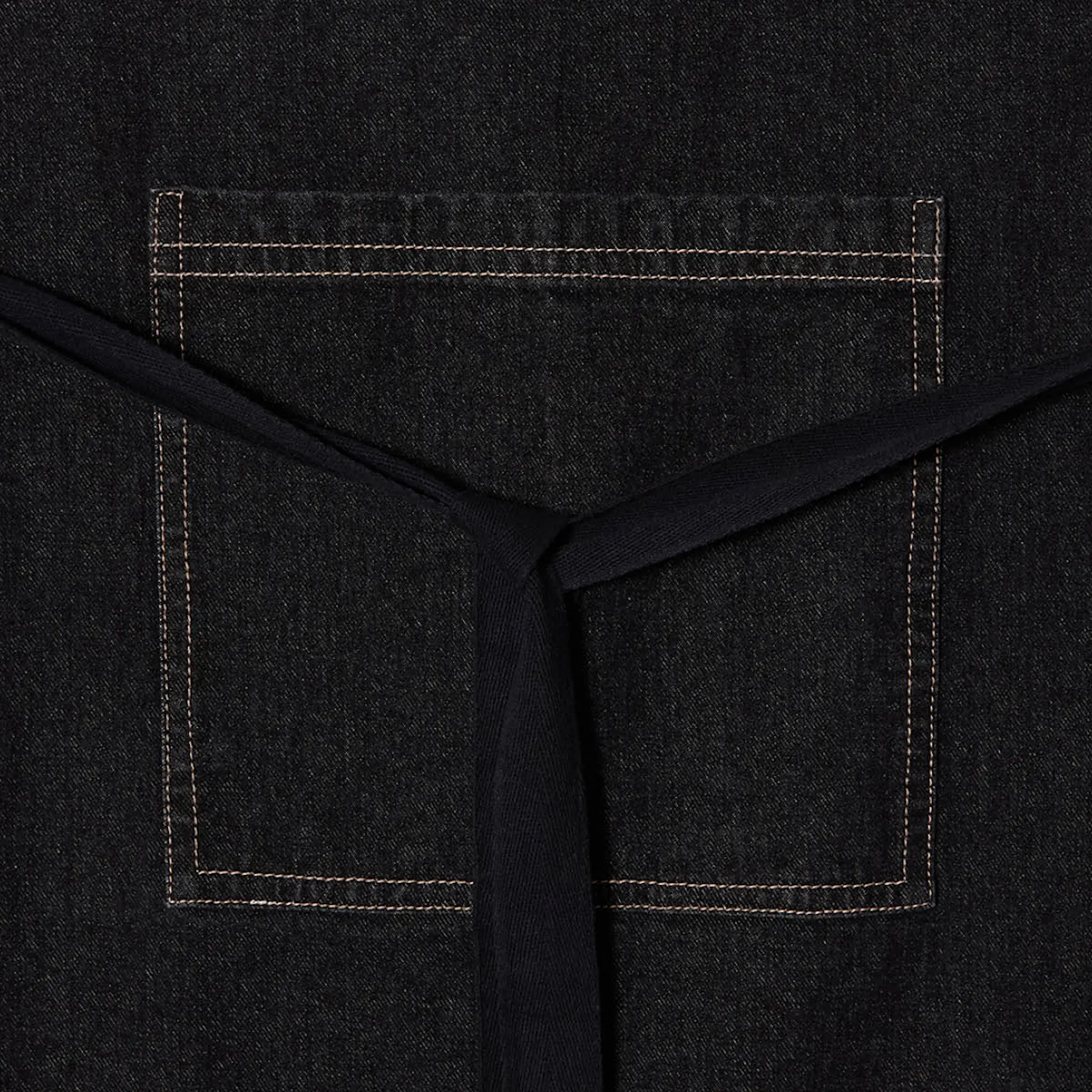 Lexington Black Denim forkle one size svart