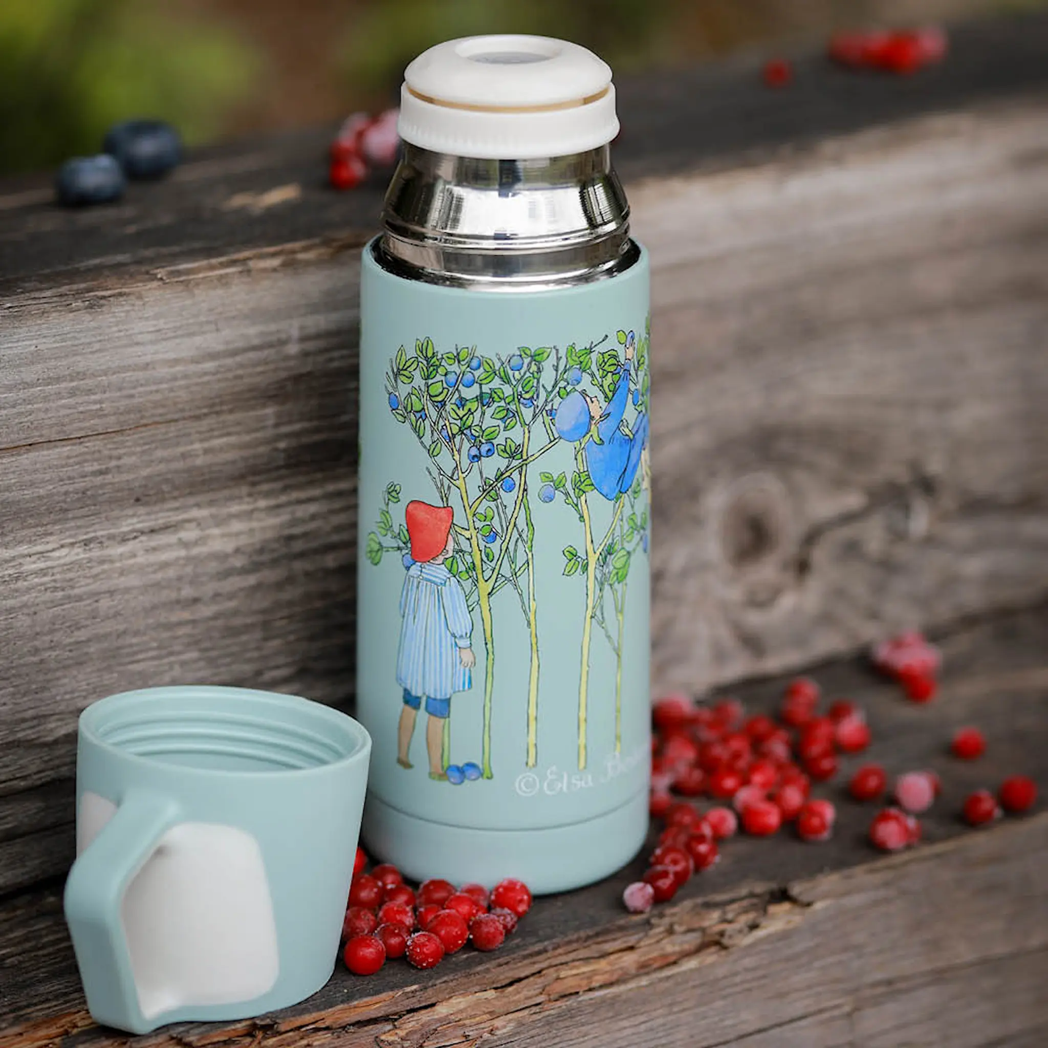 Rätt Start Elsa Beskow termos 0,35 L Putte i Blåbärsskogen