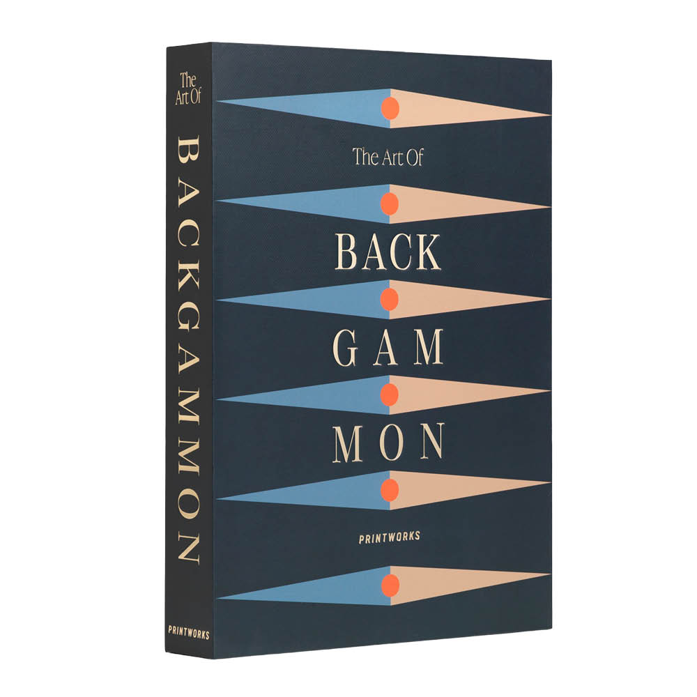 Printworks - Art of Backgammon Peli Anthracite