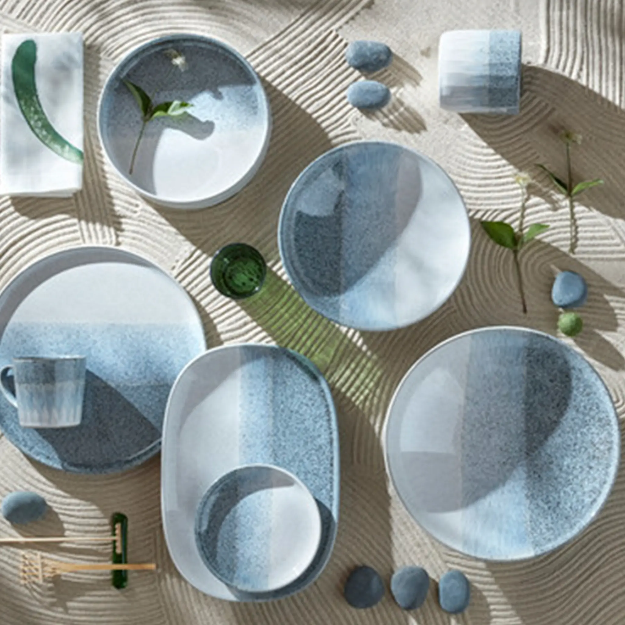 Denby Studio Grey Accent serveringsskål 2,5 L grå