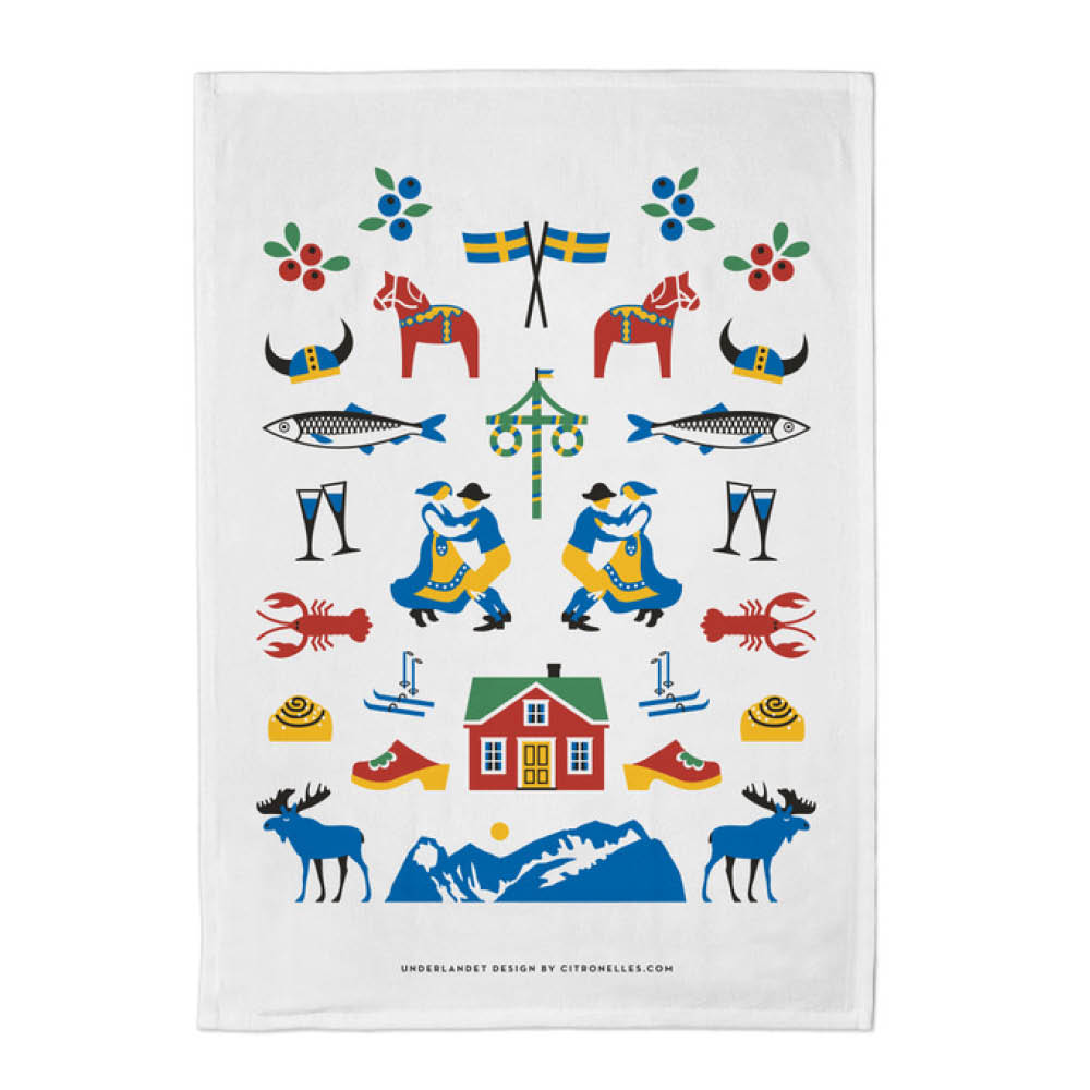 Citronelles Sweden Traditions Pyyhe 50x70 cm