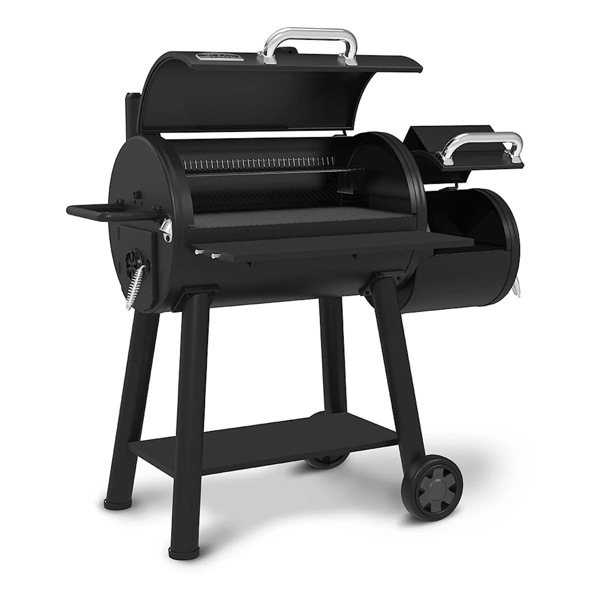 Broil King Savugrilli Offset Smoker Low n Slow 500 Musta