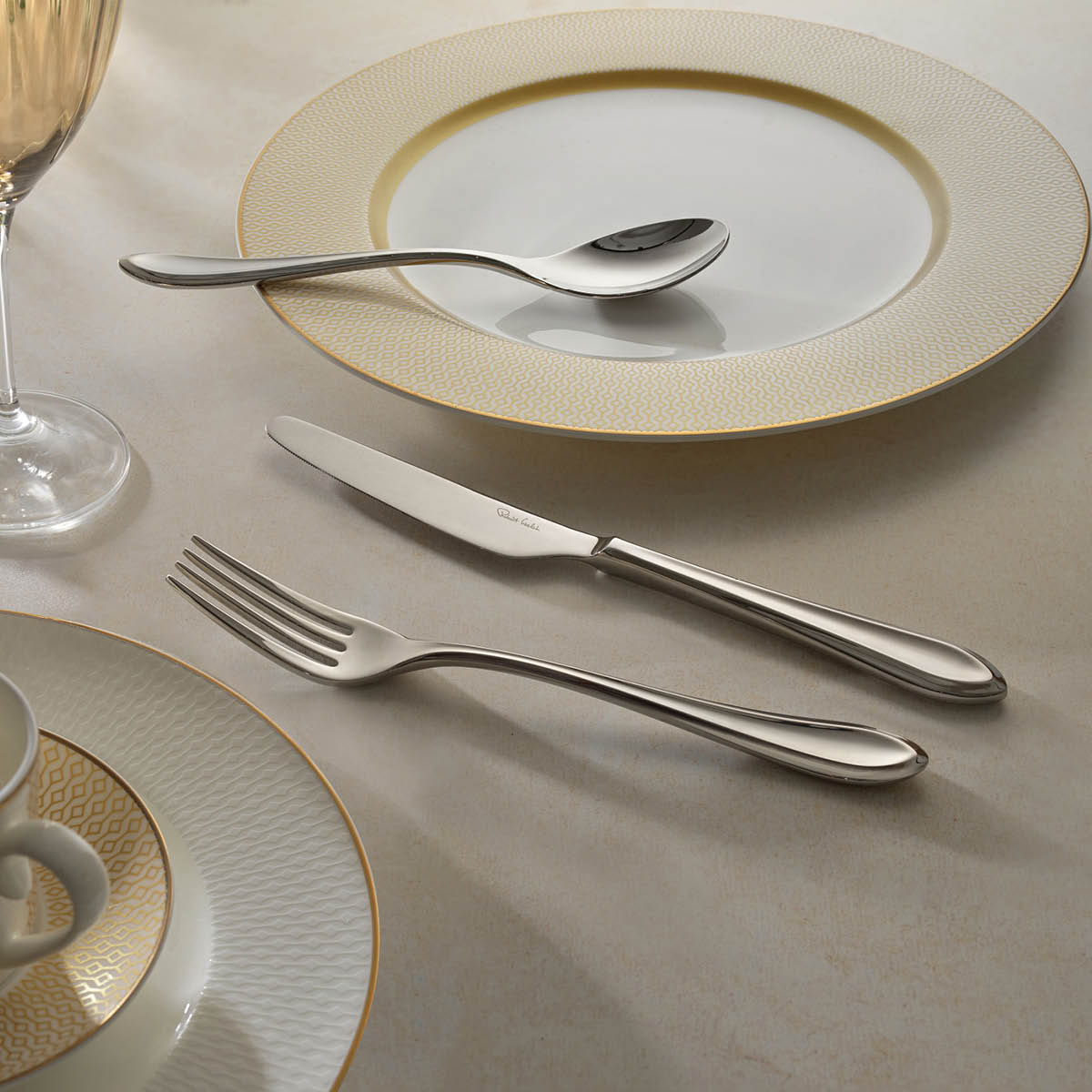 Robert Welch Kemble bestickset 24 delar stål