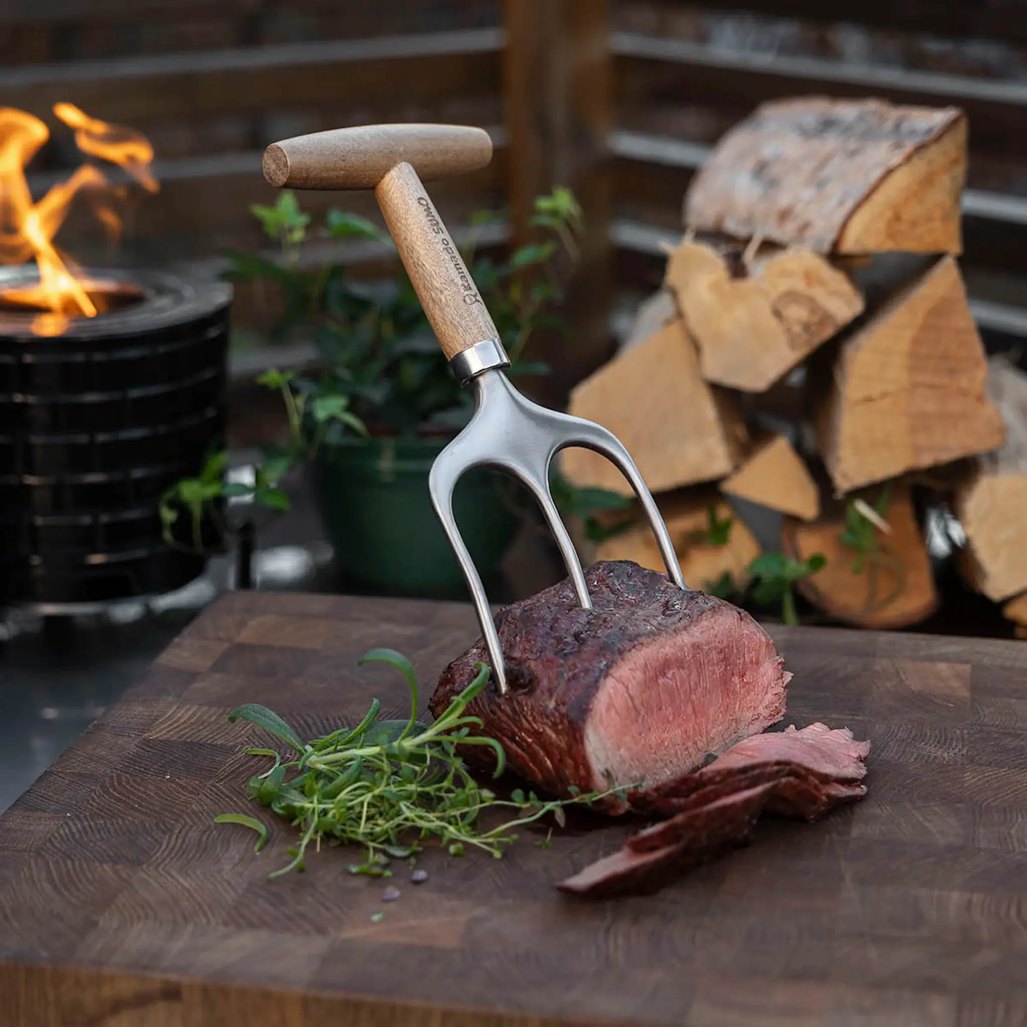 Kamado SUMO Lihahaarukka 28 cm