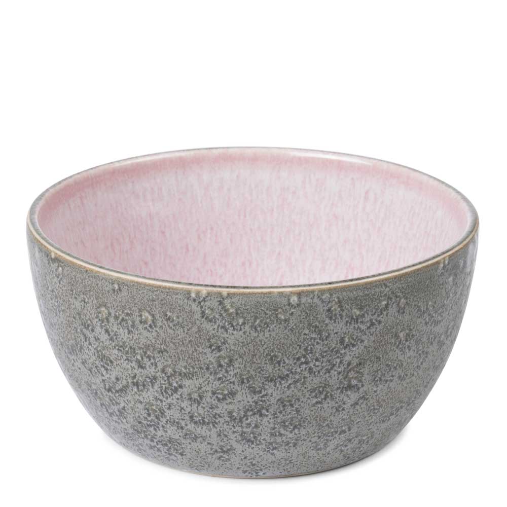 Bitz Skål 14 cm Grå/Rosa