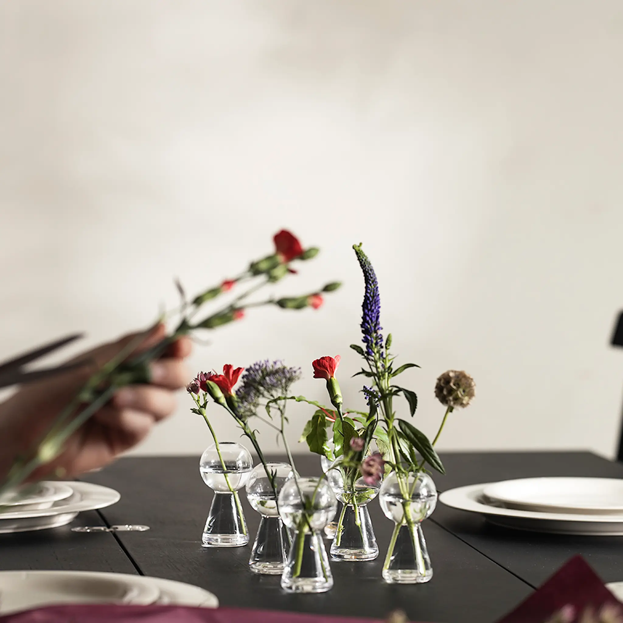 Design House Stockholm BonBon Vas Mini 9 cm Klar