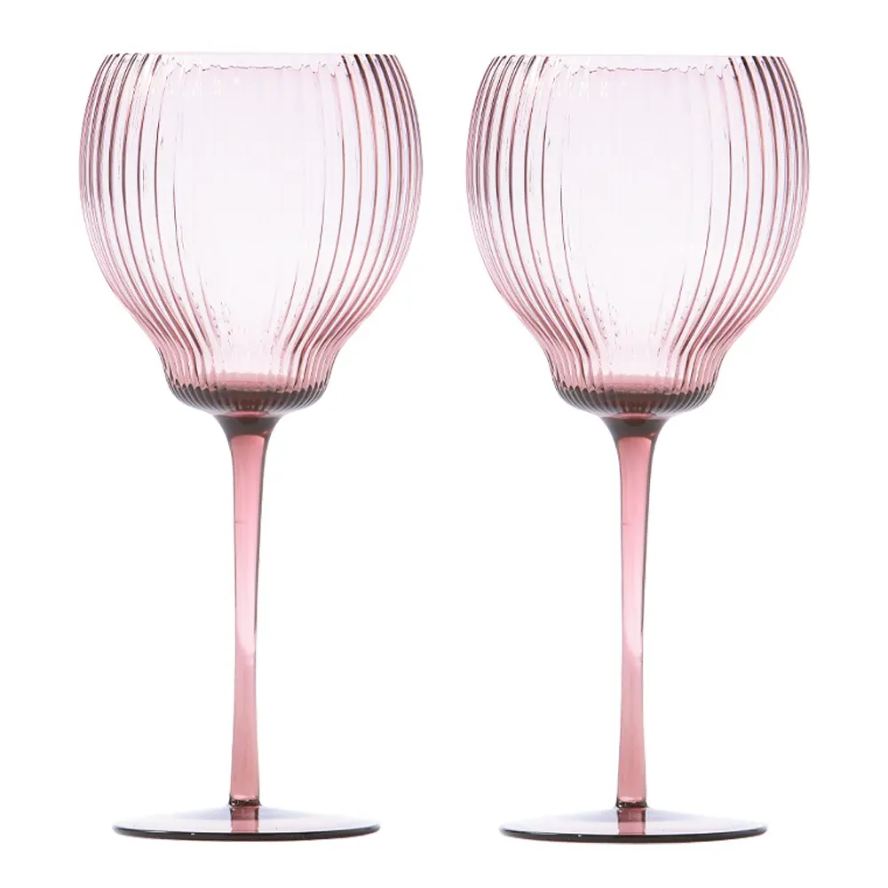 Pum Viinilasi 22 cm 2 kpl Liila