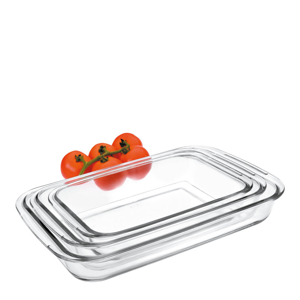 Ibili Uunivuokasetti 3 osaa Lasi