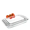 Ugnsform glas 3 delar