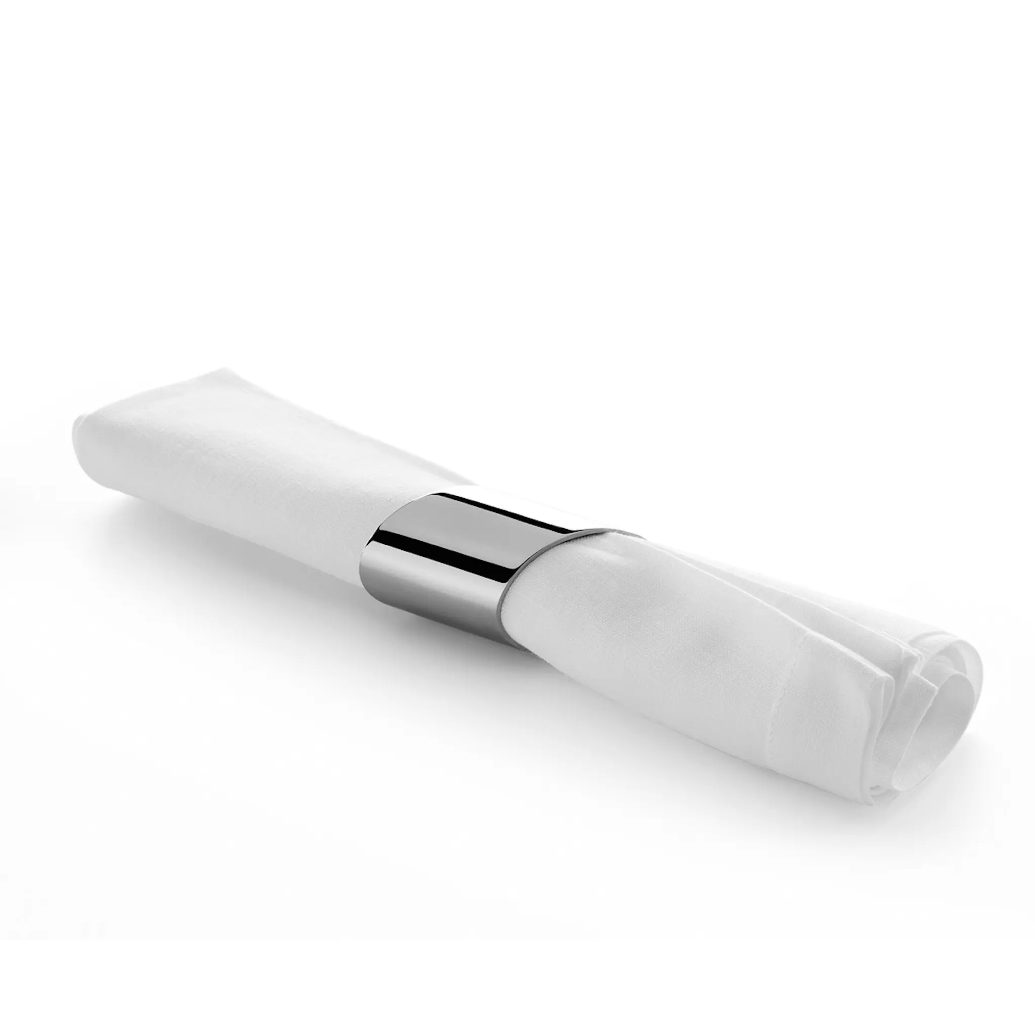 Robert Welch Servettring 2-pack blankt stål