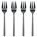 Tårtgaffel 14,4 cm 4-Pack Svart