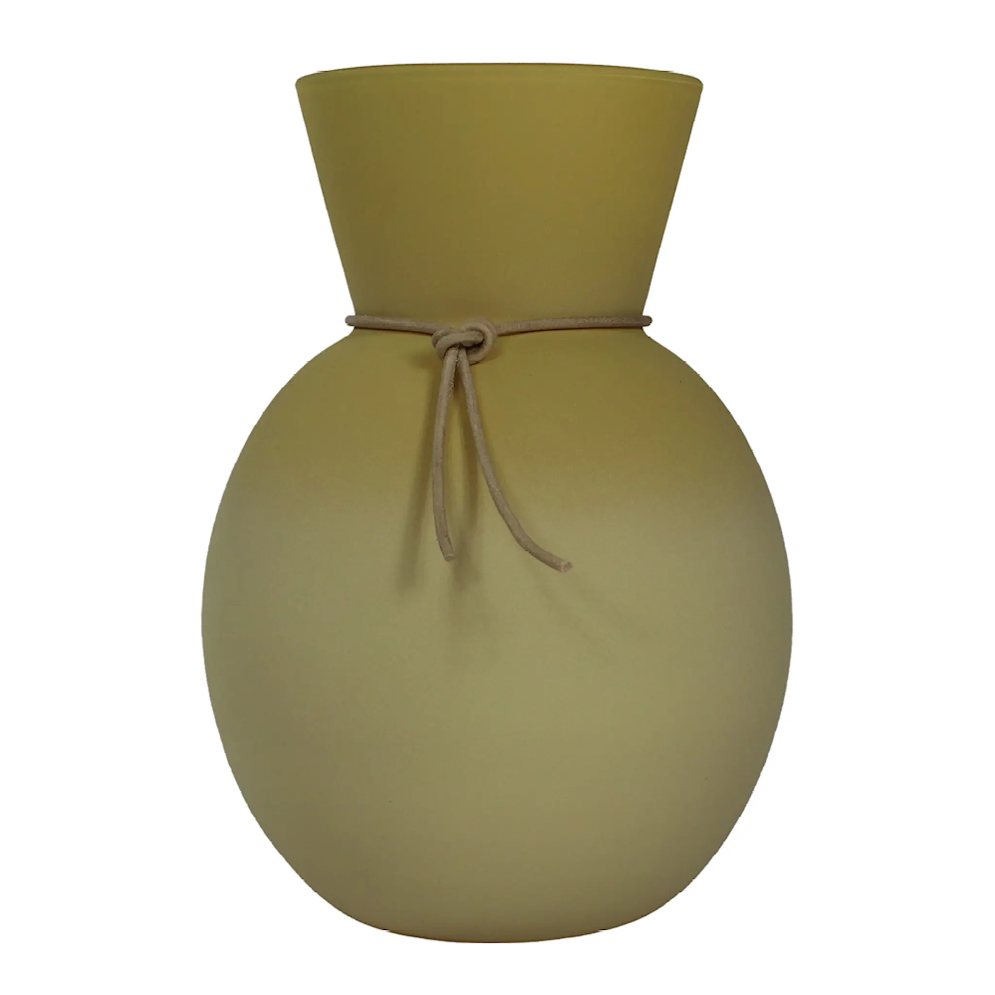 Nybro Crystal Happy Vas 25 cm Lemoncurd