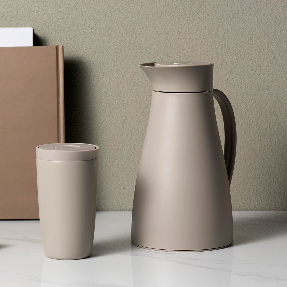 Modern House Lundi Termoskannu 1 L Beige