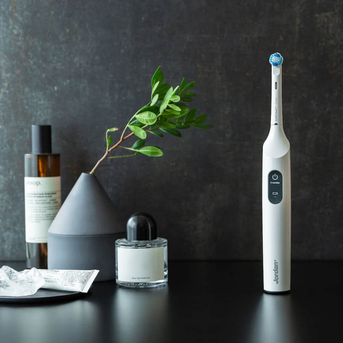 Jordan Smile Sensitive borsthuvud 4-pack TBR-4S till Clean Smile eltandborste