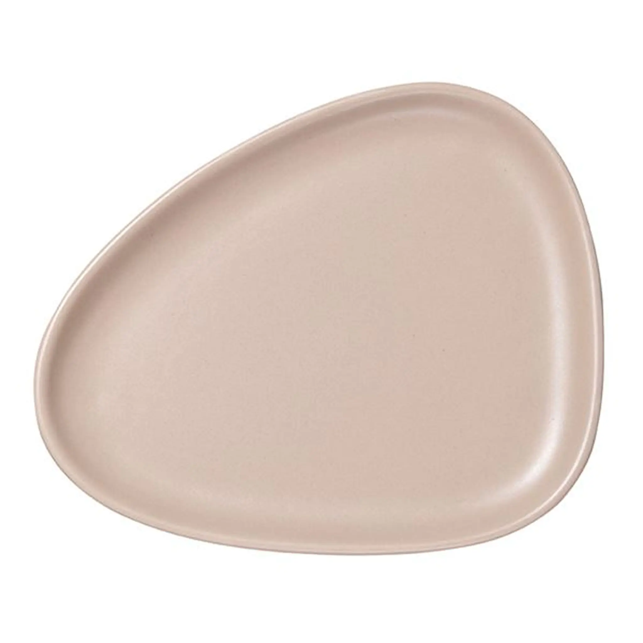 LIND DNA Curve Stoneware Tallrik 22x19 cm Sand