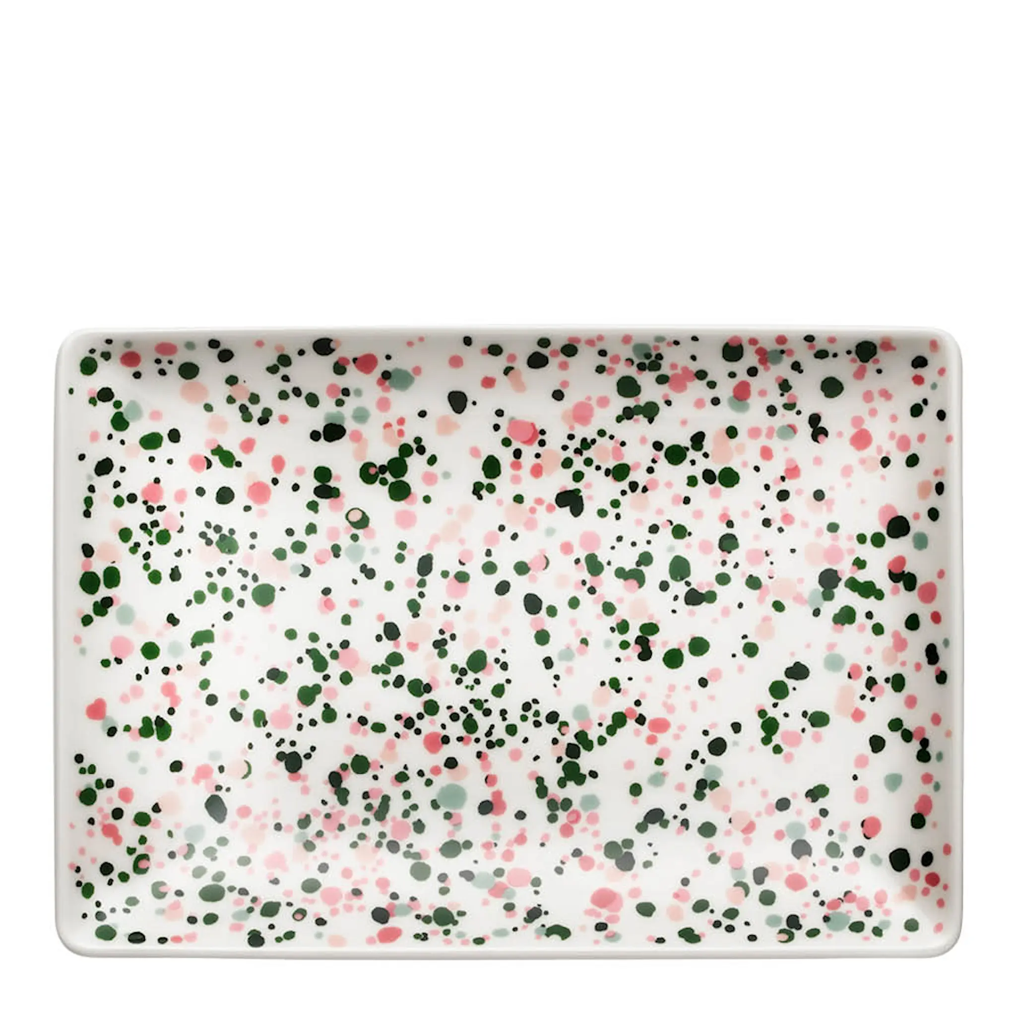 iittala OTC Tallrik 15x21 cm Helle Rosa/Grön