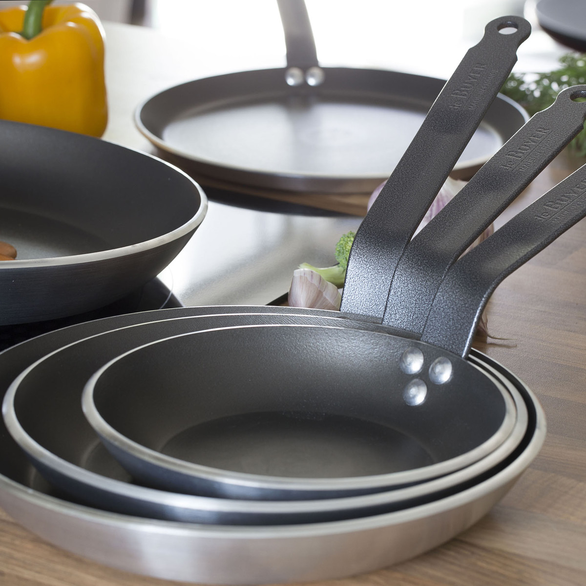 de Buyer Choc Resto Stekpanna 24 cm