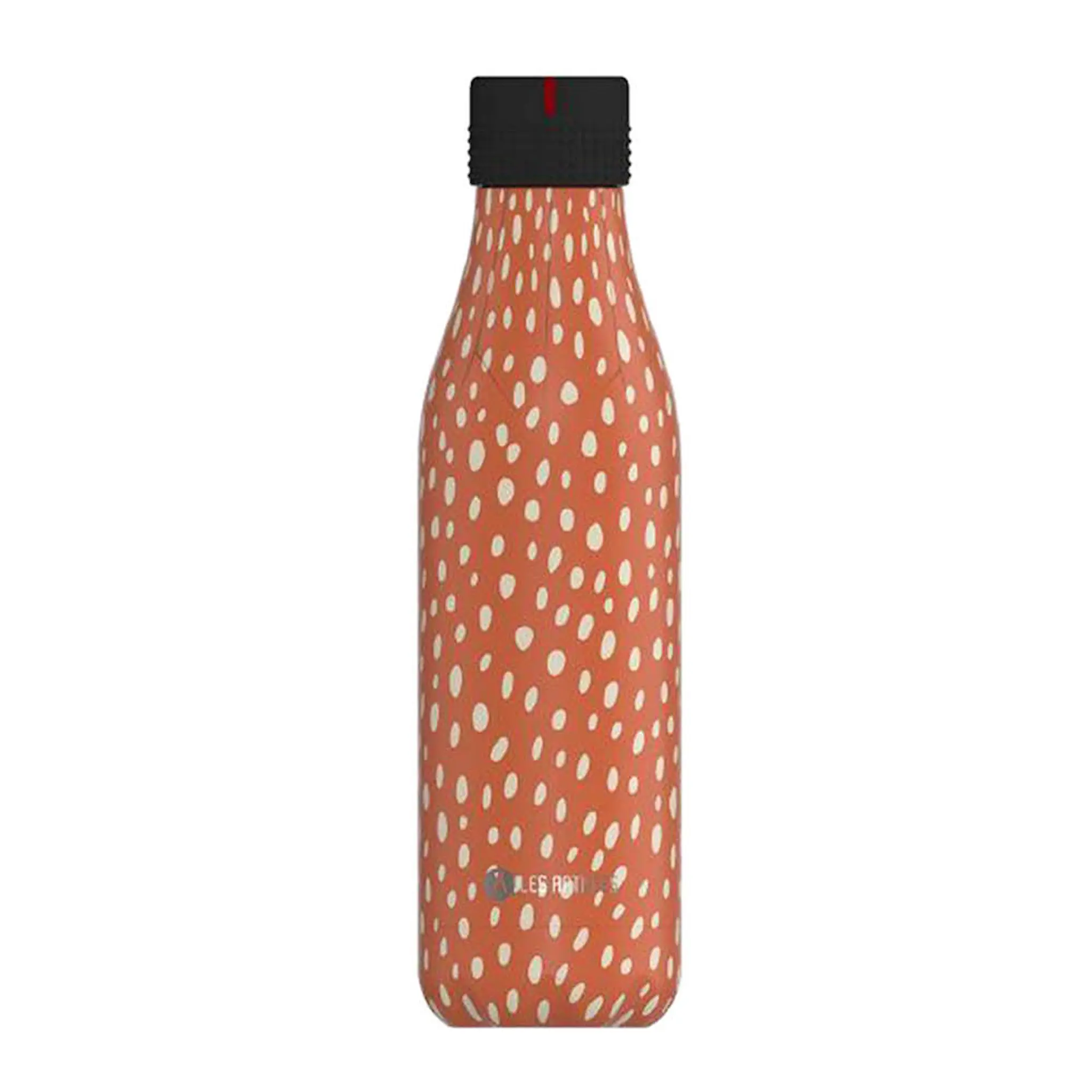 Les Artistes Bottle Up Design Termosflaska 0,5 L Orange/Vit