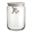 Gianni glasburk 0,9 L vit