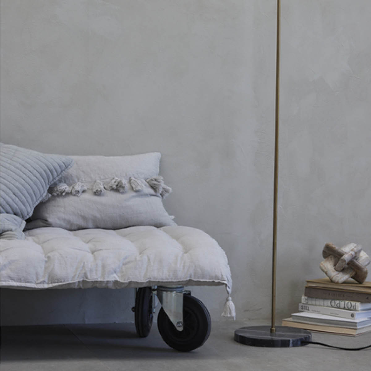 Lene Bjerre Felima Dyna 190x70x7 cm linne