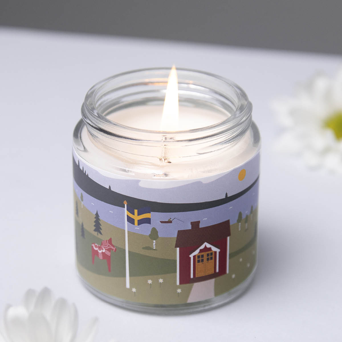 Pluto Doftljus 6x5,8 cm Swedish idyll