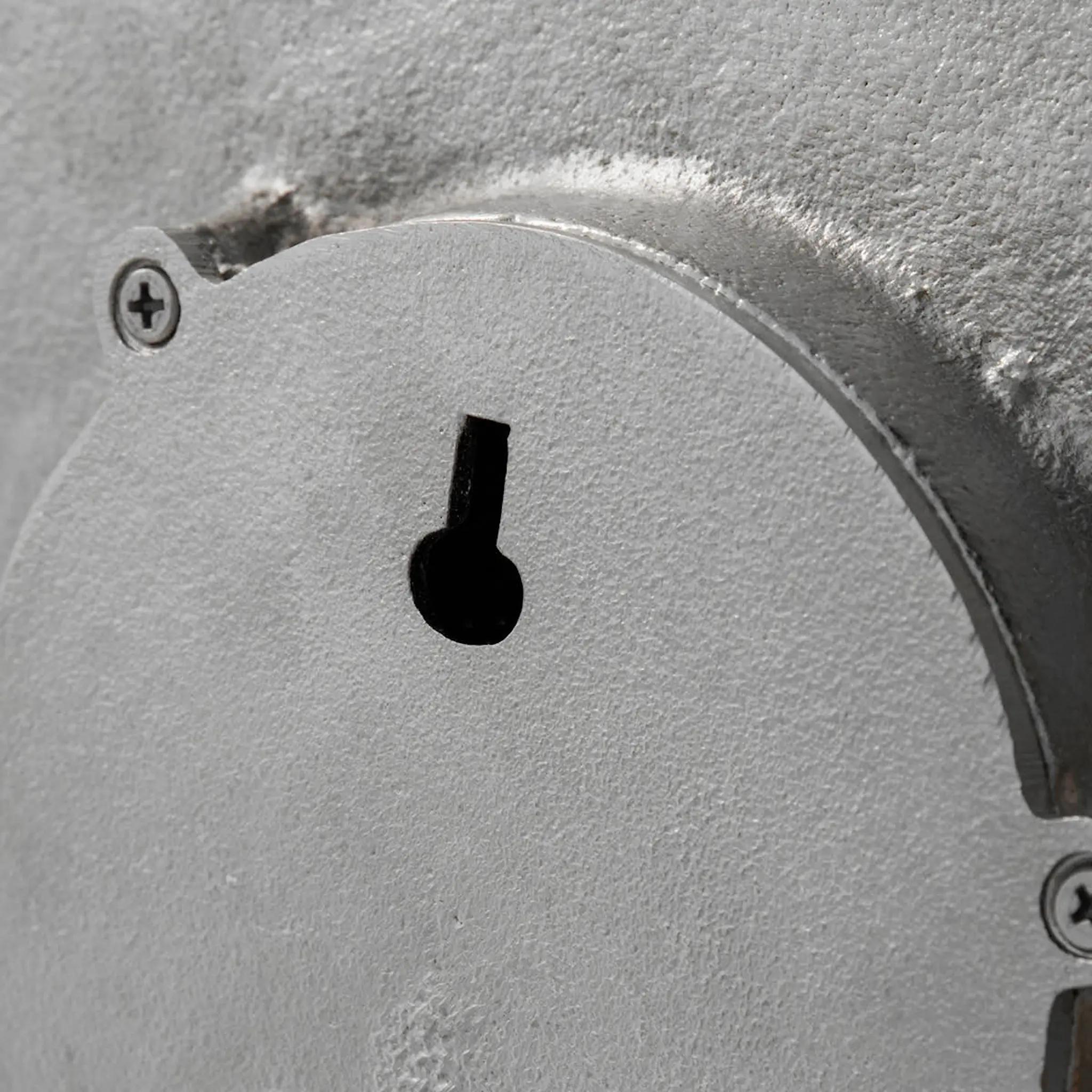 House Doctor Show väggklocka 30x30 cm silverfinish