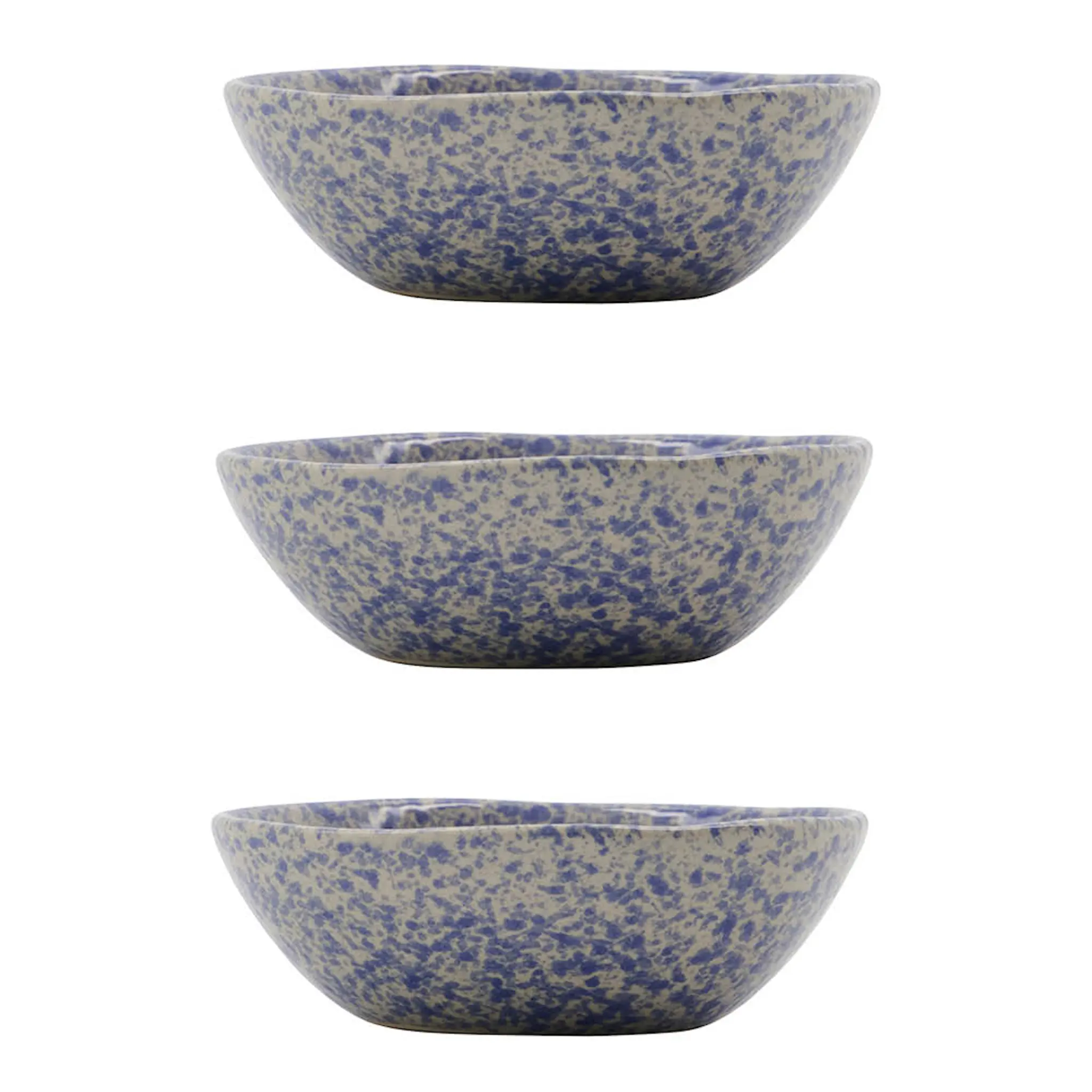 House Doctor Diva Kulho 4 cl 3 kpl Sininen