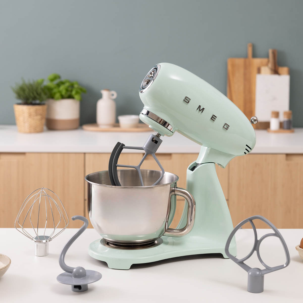 Smeg Smeg Yleiskone SMF05 4,8 L Vihreä