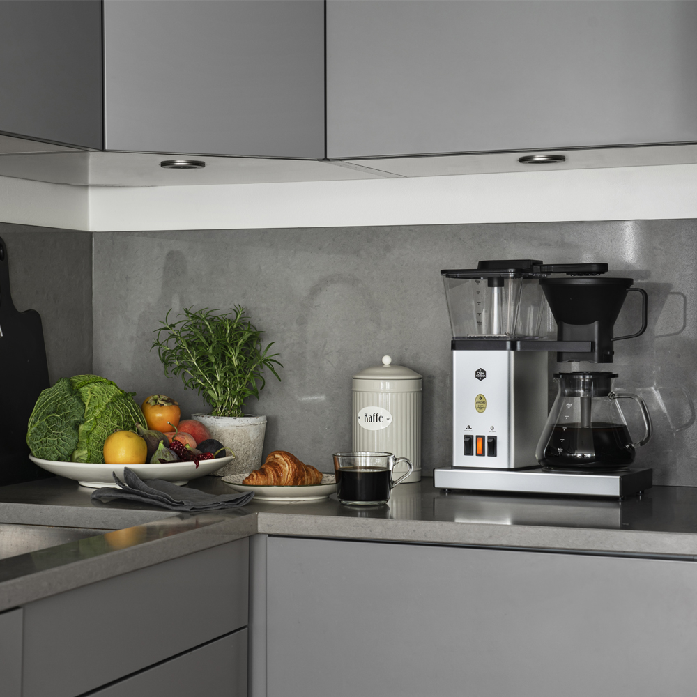 OBH Nordica Blooming Prime kaffetrakter 1,25L rustfritt stål 10 kopper