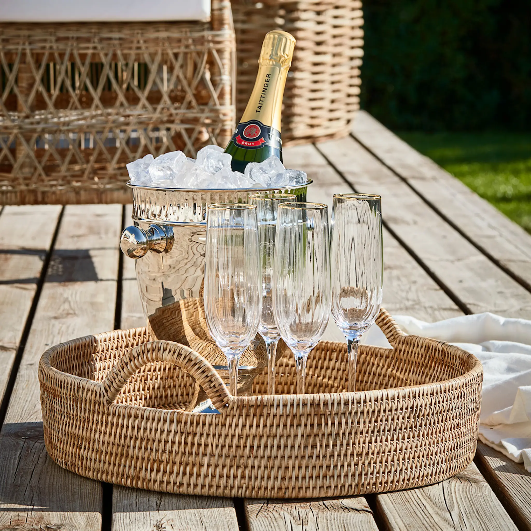 Lene Bjerre Norah korg 47,5 cm natur