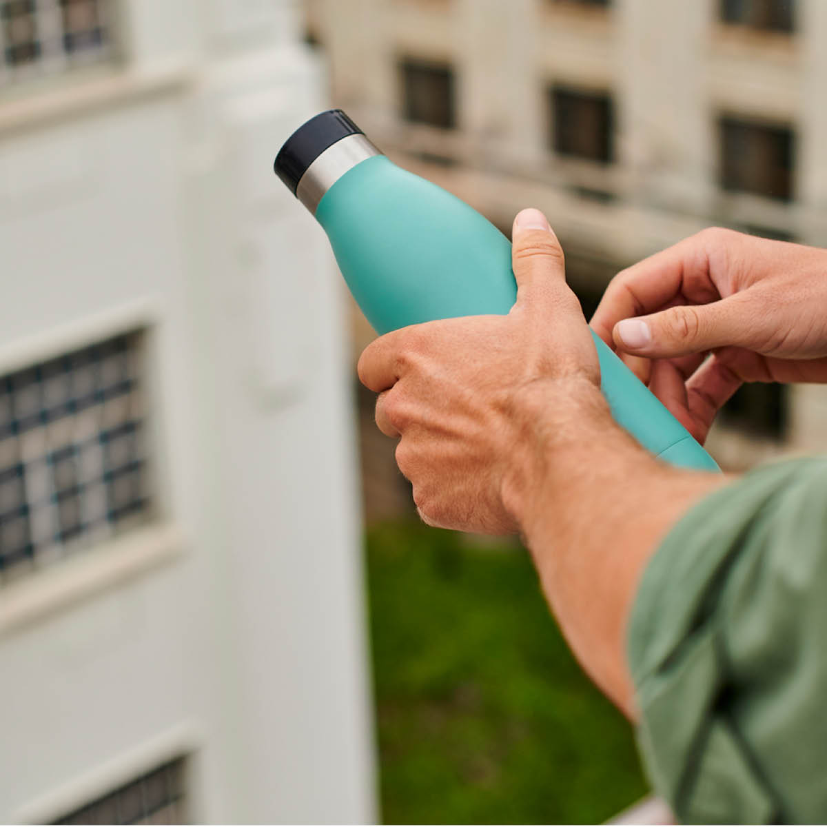 Tefal Bludrop Basic Juomapullo 70 cl Vihreä